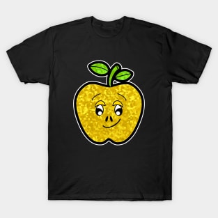 CUTE Food Fruit Lover  Golden Delicious Apple T-Shirt